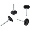 Adjustable foot, alloy steel, AEP38 thread M6 x 50, load