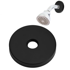 2Pcs Shower Arm Flange, Tub Spout Ring Shower Flange Cover Plate Stainless Steel Replacement Escutcheon Cover Plate for Home(02)