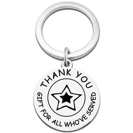 Iweca Employee Appreciation Gifts Men Social Worker Appreciation Gifts Keychain Social Worker Jewelry for Women Men Volunteer Thank You GiftBoss Leader Leaving Going Away Goodbye Office Keychain