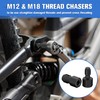 7PCS O2 Oxygen Sensor Socket, Automotive 3/8" & 1/2" Drive