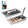 2 Pcak 18-Slot Ice Cube Trays Stainless Steel - Professional