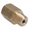 AB Tools Brass Brake Pipe Union Fitting Adaptor Metric M12