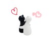 Holitika Cat Salt and Pepper Shakers, Cute Hugging Cat Couple