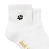 Jack Wolfskin 5033961 Unisex Short Socks (Organic Cotton, Sustainable), 5055_off-white