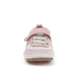 Robeez First Kicks Baby Girl and Unisex Shoes & Sneakers for Infant/Toddlers, Eliza, 3-6 Months