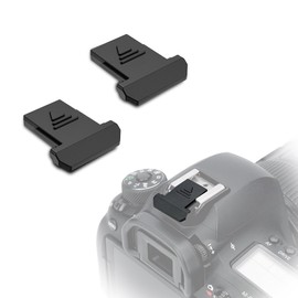 Hot Shoe Cover JJC Camera Hot Shoe Cap Protector for Canon T7 T6 T5 T3 XS T7i T6s T6i T5i T4i 90D 80D 77D 70D 7D Mark II 7D 6D Mark II 6D 5DS 5D Mark IV 1Dx Mark II 1Ds Mark III EOS M6 Mark II -2 Pack