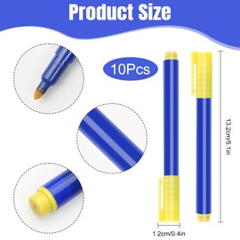 Pack of 10 pens for banknote checker euro, counterfeit money checker pen euro, money test pen for banknotes, money tester for US dollars