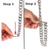 Dog Choke Collar Slip P Chain,Heavy Chain Dog Metal Training