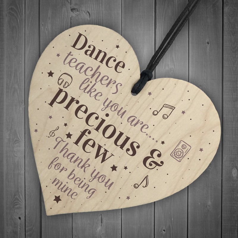 RED OCEAN Dance Teacher Thank You Keepsake Gift Ballet Teacher