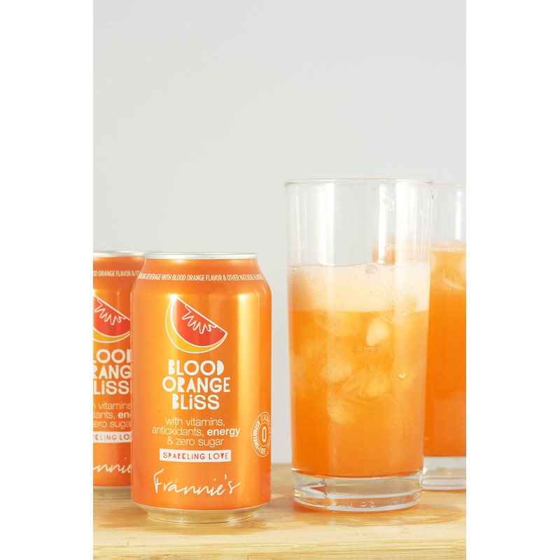 AmishTastes Frannie’s Blood Orange Bliss Sparkling Beverage, Protected With High-Density