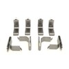 Waki Sangyo WLS-101 Fitted Shelf Holder, Stainless Steel, 8 Pieces,