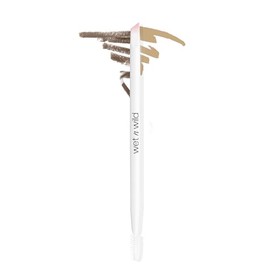 Wet n Wild Wet n Wild Brocha Profesional Doble para Cejas y Delineado | Brocha para Ceja y delineado Brush con Cepillo Spoolie y Pincel Angular de Cerdas Sintéticas | Precisión para Definir, Rellenar y Peinar Cejas | Cruelty Free y Vegana