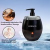 LINBEAUTI Massage Oil Heater with Oil Bottle Dispenser Heats Liquids