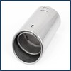 INFINAUTO 85mm Slant Tip Straight Exhaust Muffler Tail Pipe Durable