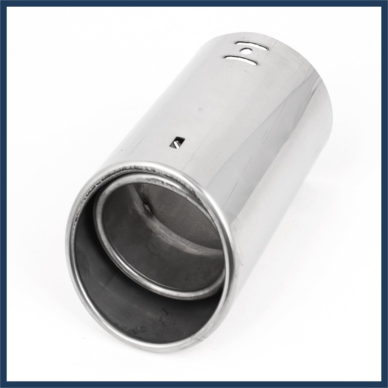 INFINAUTO 85mm Slant Tip Straight Exhaust Muffler Tail Pipe Durable