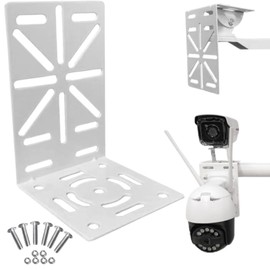 Youact Right Angle Dome Camera Bracket Hardware Bracket Security Surveillance Universal Wall Ceiling Mount Bracket Housing Security CCTV Dome Camera Camera Mount Bracket Universal Wall Ceiling Mount