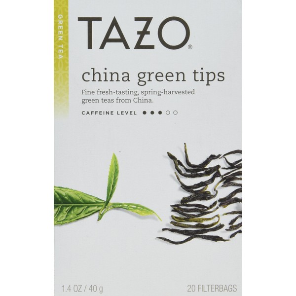 Tazo China Tips Green Tea - 6 per case.