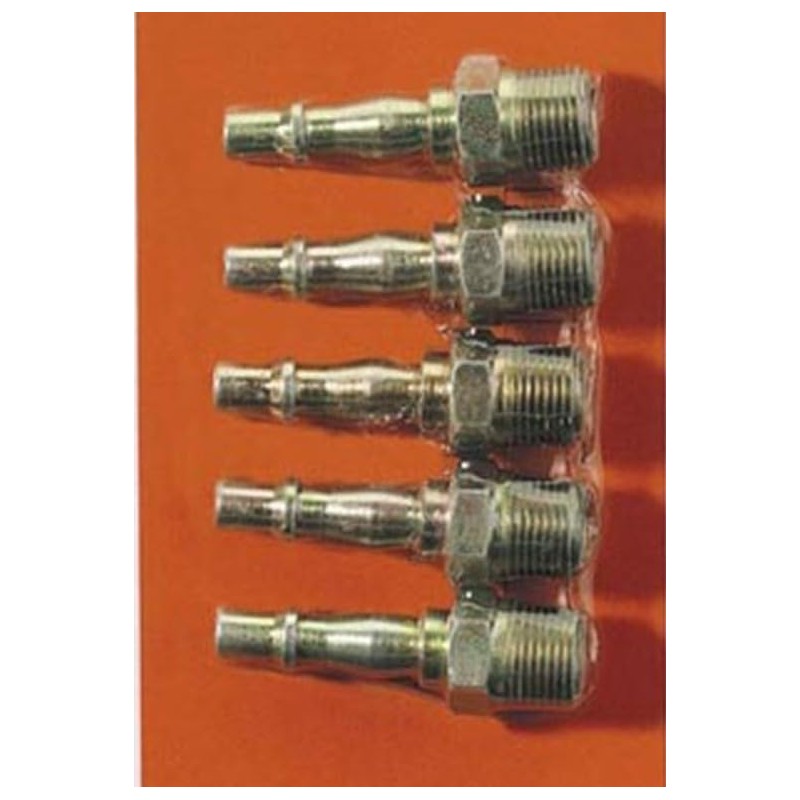 Draper 25832 Male Thread PCL Coupling Screw Adaptor, 1/4", Blue