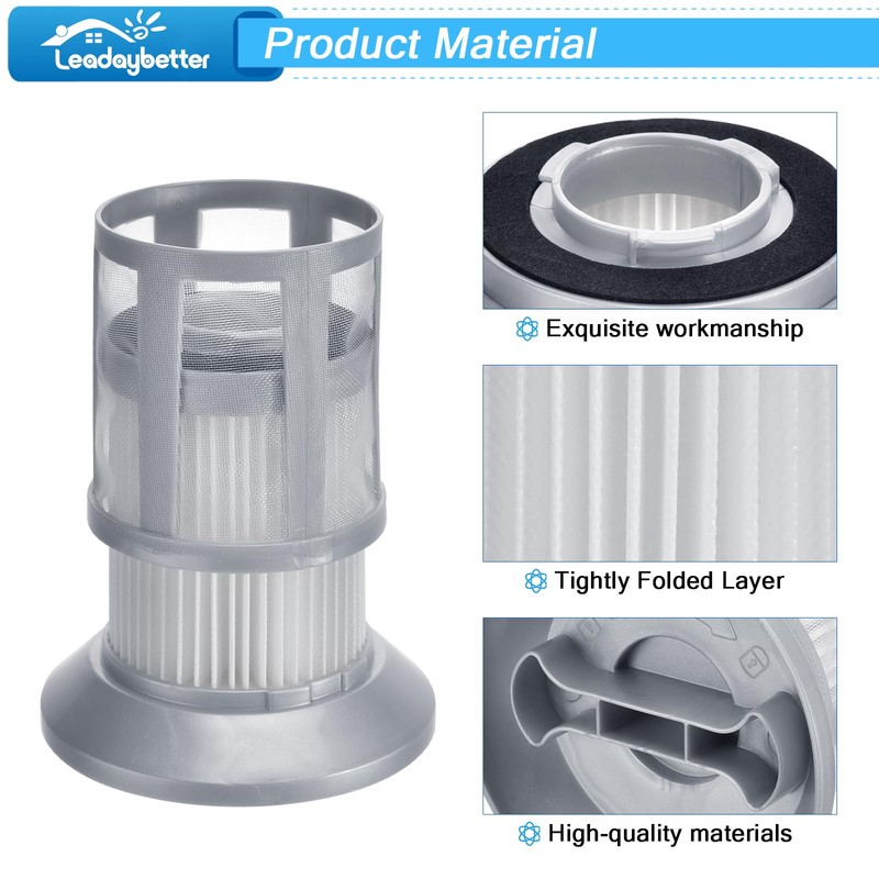 Leadaybetter Replacement Filter Compatible with Bissell 2156A 1665 16652 1665W
