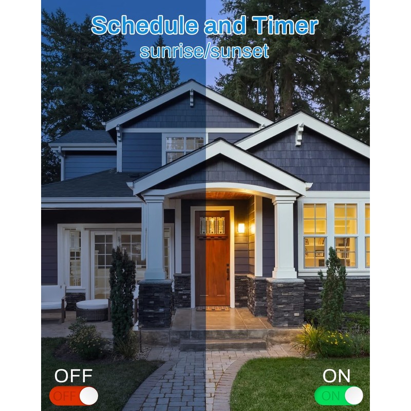 Smart Light Switch with Bluetooth Remote, Single Pole One-Way WiFi