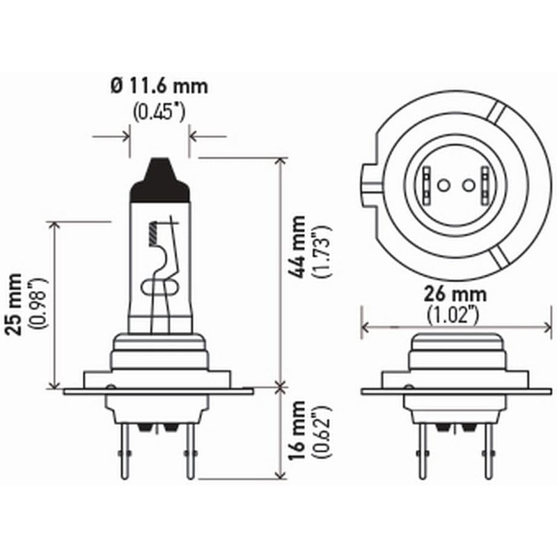 Termitor H4/9003/HB2 Light Bulbs, 120,000LM 18X Ultra Brightness, Pack of