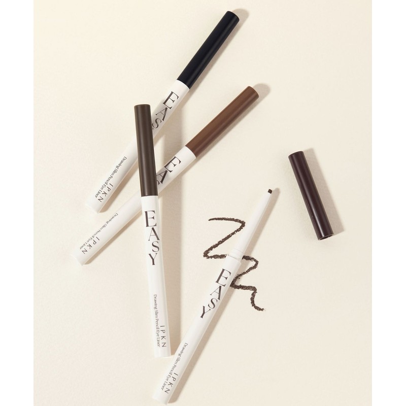 Ipkeun IPKN Easy Drawing Slim Pencil Eyeliner Duo (4 colors)