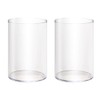 ideamall Acrylic Pen Holder, Simple Pen Stand, Small Items, Set