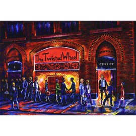 A set of three signed limited edition prints of the Three Great Northern Soul Clubs, the Wheel, the torch and Wigan Casino. Two sizes available.