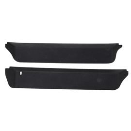 2Pcs RC Side Plates Plastic Lightweight Delicate 1/7 RC Car Side Panels for ZD Racing MX 07 Black