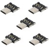 MorpTech (5 Pack) Slim Micro USB Male to USB 2.0
