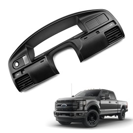 Instrument Dash Cluster Bezel Diesel Dash Panel Trim Compatible with 1994-1997 Ford F250 F350 F Series Super Duty Replace F4TZ-15044D70-A