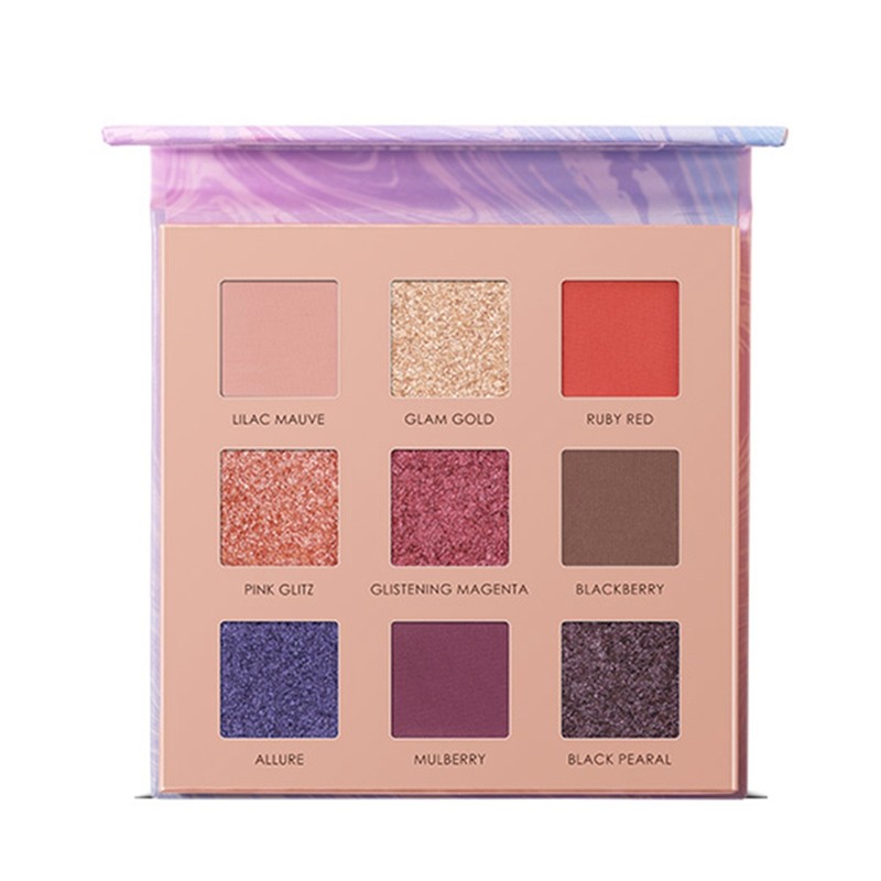9 Colors Matte Glitter Shining Waterproof Sweatproof Eye Shadow Powder