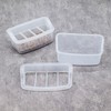 2 Sets Anti Spill Bird Feeder for cage