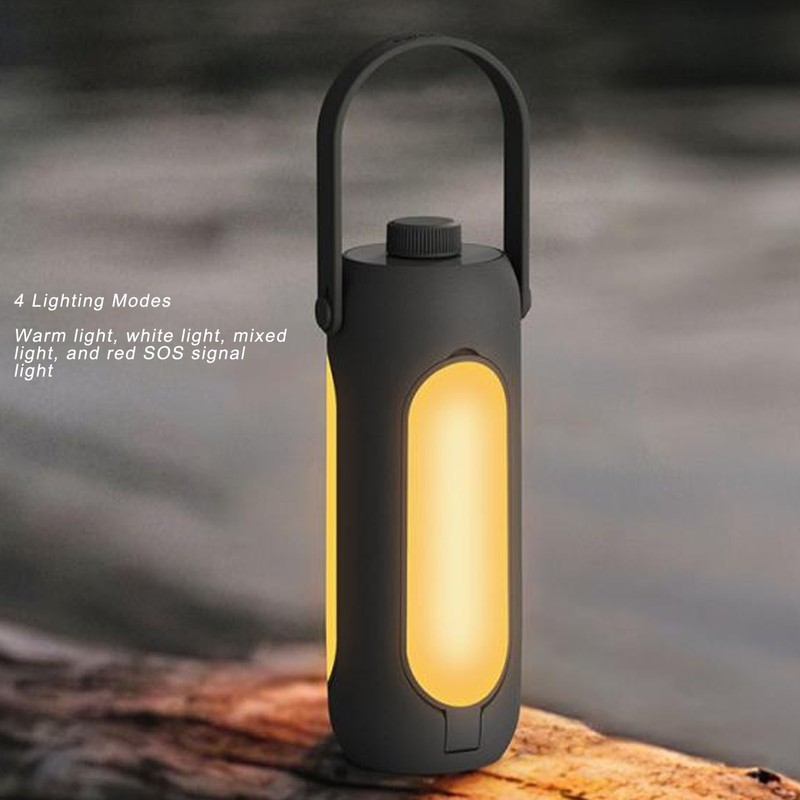 Folding LED Camping Lantern Flashlight 10000mAh USB Rechargeable Collapsible IP54