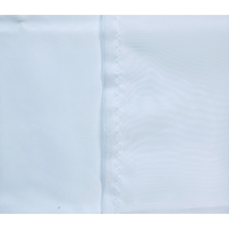 White Sheer SIDELIGHT Curtain 29" Wide 63" Lenght Rod Pocket