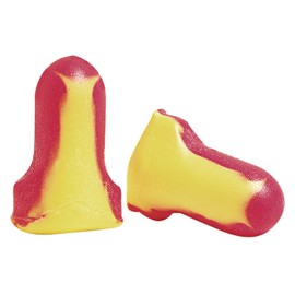 Howard Leight by Honeywell Laser Lite High Visibility Disposable Foam Earplugs, Pink/Yellow , 200-Pairs (LL-1) - 3301105