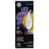 GE 2.8-Watt (25-Watt Replacement) 185 Lumens Soft White Candelabra Base