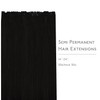 Wennalife Real Hair Bonding Extensions, U-Tip Hair Extensions, 50 cm,