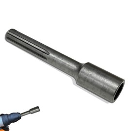 SDS-MAX Professional Ground Nail Driver for Inserting Deep Earth Earth Ground Rod Earth, SDS Plus Drill Set, 162 x 28 mm, Inner Diameter 20.5 mm (13.5 mm)