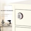 Tidorlou 4 Pack Combination Locks, Password & Combination Cylinder Chrome