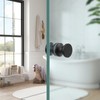 Antrader Shower Door Knobs Double Sided,2Pcs Shower Glass Door Handle