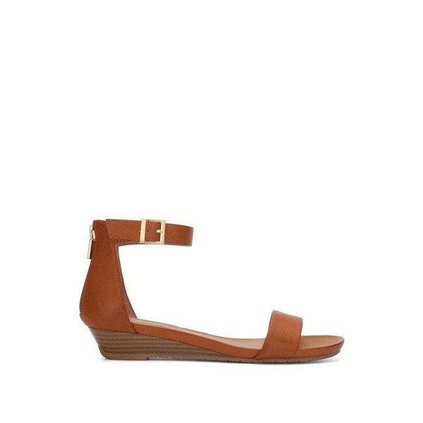 Kenneth Cole REACTION Women's Viber 2 Piece Wedge Sandal, Tan,
