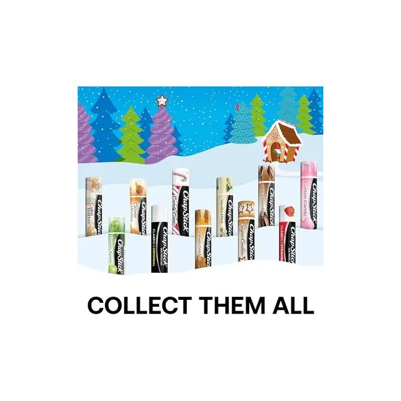 Set De Regalo De Bálsamo Labial Con Calendario De Adviento