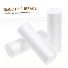 Tomaibaby Christmas Craft Foam Blocks, Cylindrical Polystyrene Block Floral Foam Tube Decorations, Block for DIY Crafts Flower Arrangement School Project Modeling Sculpture