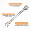 uxcell Ratcheting Wrench 3/8" 12-Point 72-Teeth Ratchet Box End and