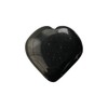 VIE Mini Crystal Heart, 2-3cm, Black Obsidian