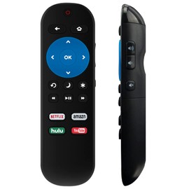 Replacement Remote fit for ONN Roku TV 100021258 100012585 100012588 100012590 100021261 100012589 100012584 100012590 100012587 100005397 100005843 100005395 100007147 100024699 100005396 100012586