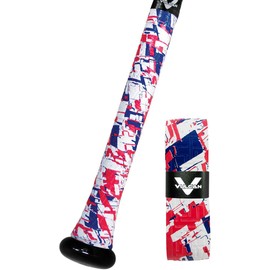 Vulcan Bat Grip RED, White, & True 1.75mm, Multi, One Size, V175-RWT