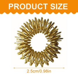 AEIOPRS 20 pcs Set Akupressur Massage Ring Massageringe Fingermassage Zehenmassage für Stress Reduzierstück und Förderung der Durchblutung