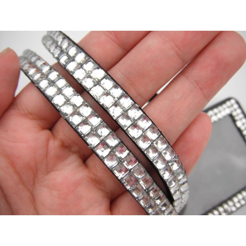 ALL in ONE Rhinestone Lanyard Bling Crystal Necklace + Card